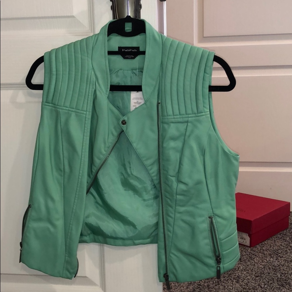 Green Bebe vest